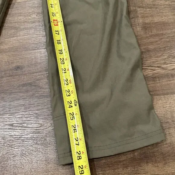 Prana Zion II Pants Mens 28x30 Green Khaki Relaxed Straight Stretch Hiking 2 - Picture 10 of 12